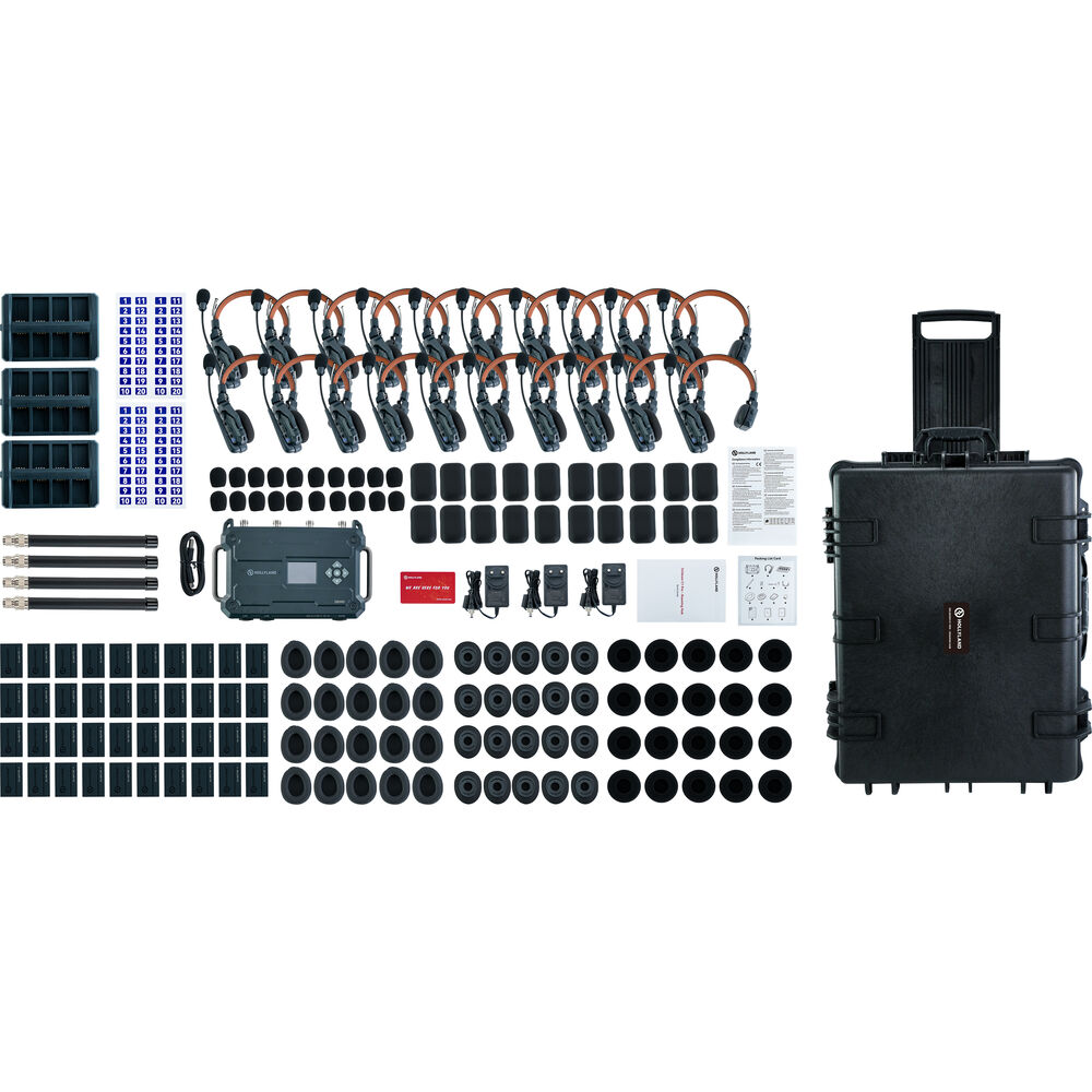 Hollyland Solidcom C1 Pro Roaming Hub 20S (V-Mount, 1.9 GHz) - Image 3