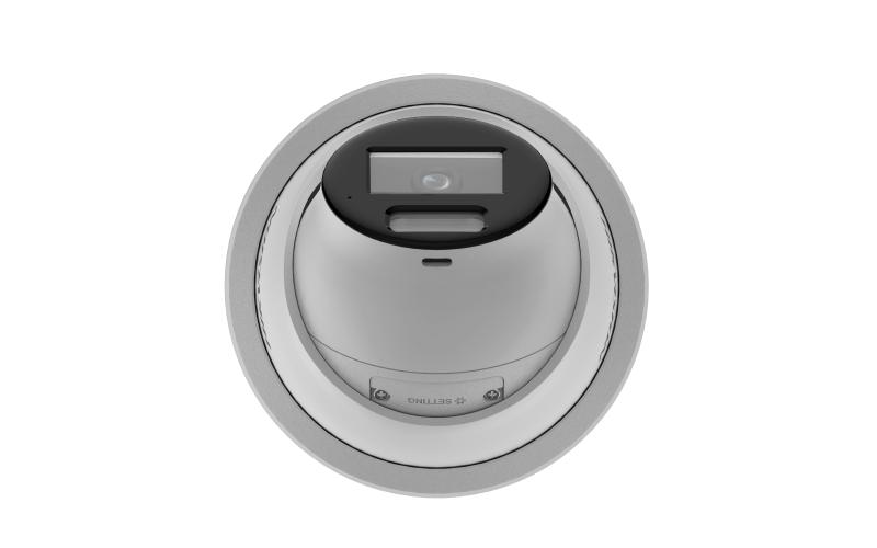 4 MP Smart Hybrid Light with ColorVu Fixed Turret Network Camera - Image 2