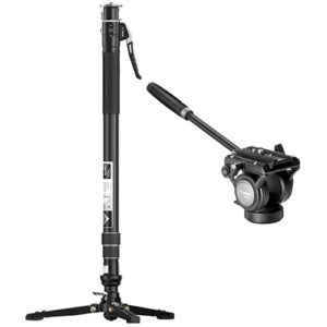 YC Onion PINETA Pro Monopod with FH60S Fluid Head